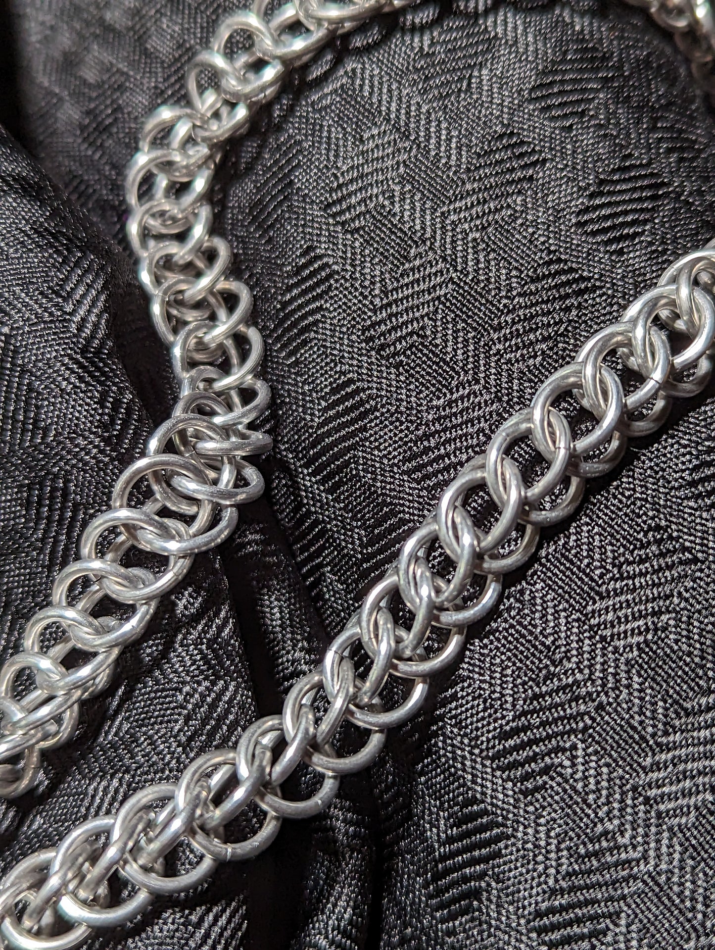 Chainmaille Persian Weave Slip Choker