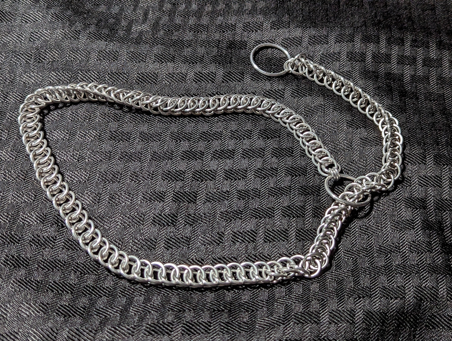 Chainmaille Persian Weave Slip Choker